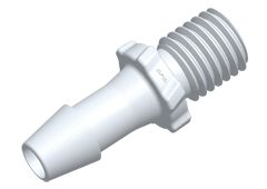 GS620 - Schraubstecker Acetal mit 4,8 mm Schlauchtülle