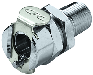 MC1502 - Kupplung MS-VC Schott mit konischem AG 1/8" NPT ohne Absperrung