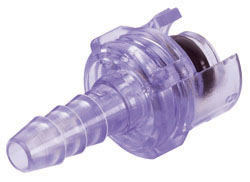 SMM0291 - Submini.-Stecker Polycarbonat mit 3,2 mm Schlauchtülle ohne Absperrung