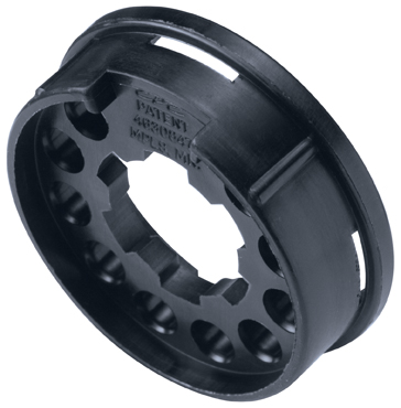 TFB10 - Zehnfachverb. Kupplungsgehäuse Nylon ohne Einsätze