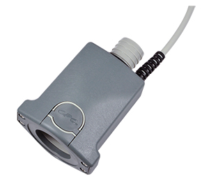 IUDCDR1701200 - RFID Kupplung PP mit Schlauchtülle 19,0 mm mit Absperrung Lesegerät mit RS-232 Schnittstelle