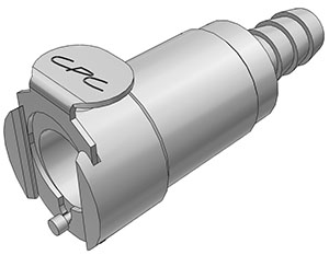 LC17005 - Kupplung MS-VC mit Schlauchtülle 7,9 mm ohne Absperrung