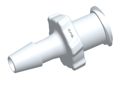 LF4130 - FEMALE LUER 1/8 HB WHITE NYLON