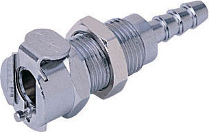 MC1603 - Kupplung MS-VC Schott mit Schlauchtülle 4,8 mm ohne Absperrung