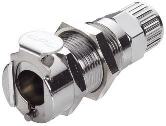 LC12006 - Kupplung MS-VC Schott/Klemmverschraub. 9,5 x 6,4 mm ohne Absperrung