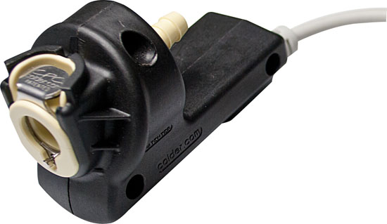 IPLCDR1700400 - RFID Kupplung PP mit Schlauchtülle 6,4 mm mit Absperrung Lesegerät mit RS-232 Schnittstelle