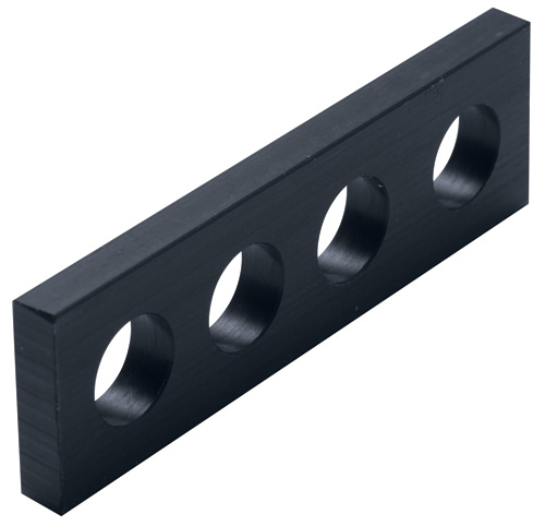 LCP104 - Multi-Mount Platte (1/4") mit 4 Stationen für PLM... und LM... Artikel