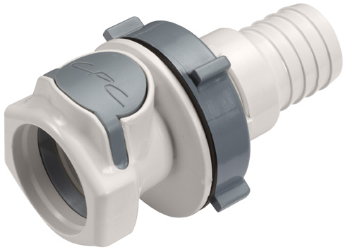 HFC161235 - Kupplung PSU Schott mit Schlauchtülle 19,0 mm ohne Absperrung