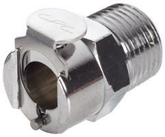 74900 - Kupplung MS-VC mit konischem AG 3/8" NPT ohne Absperrung, NSF (LC10006 NSF)