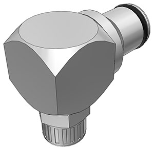 LC21004 - Stecker MS-VC mit Winkel-Klemmverschr. 6,4 x 4,3 mm ohne Absperrung