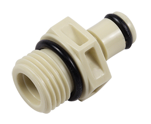 PMC24082012 - Stecker PP mit 5/16 SAE-5 AG ohne Absperrung