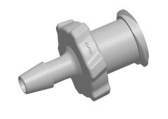 LF31 - FEMALE LUER 3/32 HB POLYPROPYLENE