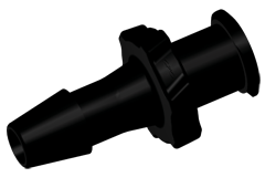 LF5131 - FEMALE LUER 5/32 HB BLACK NYLON