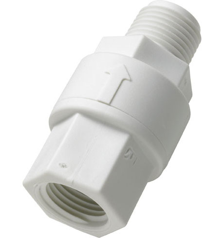 2478903 - Rückschlagventil PP 1/2" NPT (AG/IG) FKM-Dichtungen und Hastelloy-C® Feder