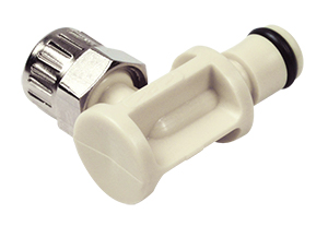 PMC210412 - Stecker PP mit Winkel-Klemmverschr. 6,4 x 4,3 mm ohne Absperrung